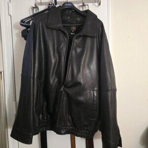 Wilson Mem's Leather Jacket - 2XLTall